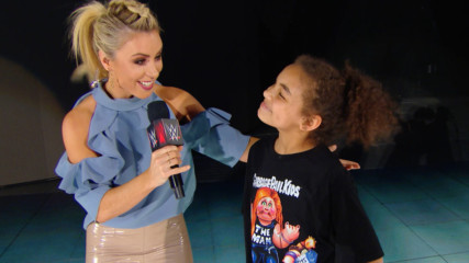 Young WWE fan does a hilarious Lacey Evans impression during a commercial break: WWE.com Exclusive, May 23, 2019