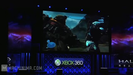 E3 2010 Coverage - Machinima - Halo Reach Demo Microsoft E3 Press Conference 2010