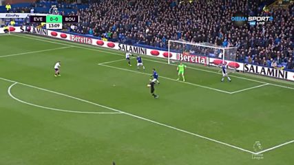 Евертън - Борнемут 0:0 /първо полувреме/