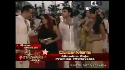 Vda en alfombra roja de Premios Tvynovelas 