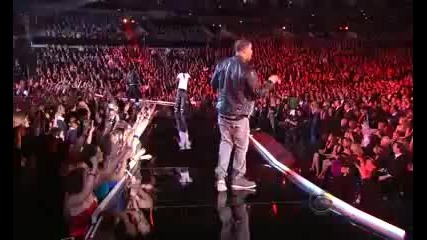 Lil Wayne Eminem Drake - Drop The World Forever Live 52th G 