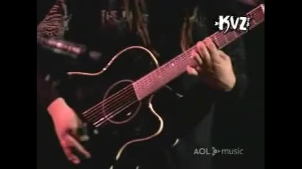 Korn Thoughtless Live @ Aol Music Acoustic Sessions 2006 