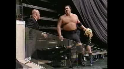 Big Show Chokeslams Kurt Angle Off A Ledge - Soullord