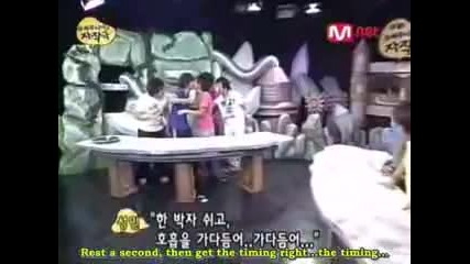Super Junior Card Kissing game 1_2 [eng Subs]