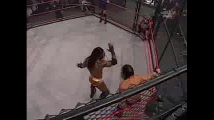 Lockdown 2008 - Robert Roode & Payton Banks vs BookerT & Sharmell