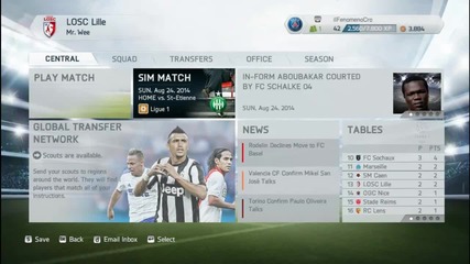 Fifa 14 Ep 2 Lille Cm Куинтеро и Майука!!!!