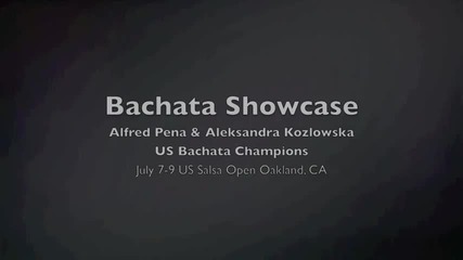 Campeones De Bachata Alfred Pena & Aleksandra Ola Kozlowska