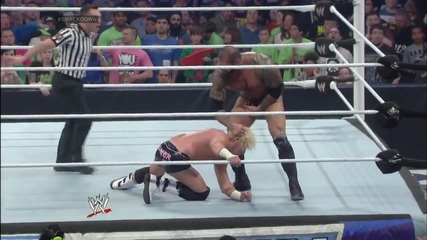 Dolph Ziggler vs. Batista - No Disqualification Match Smackdown, May 23, 2014
