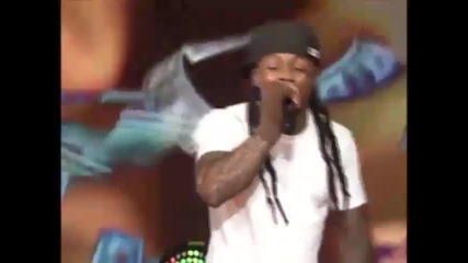 Lil Wayne - на живо в Bet 106 & Park (fireflame)
