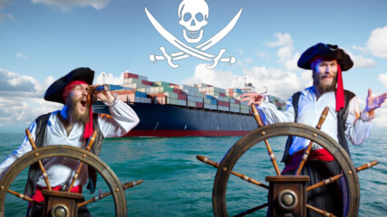 Как кораб се подготви за атака от пирати? 😳
