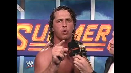 Bret Hart Post Match Promo Summerslam 1991