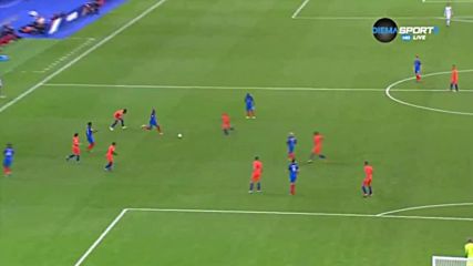 Франция - Холандия 1:0 /първо полувреме/