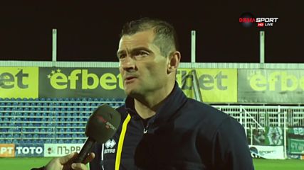 Стоян Колев: С първата ни грешка, Берое ни наказа