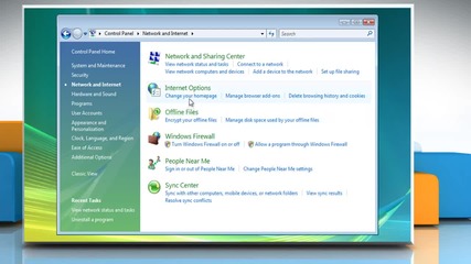 Windows® Vista: How to connect to the Internet