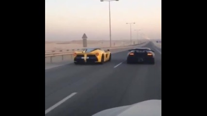 Драг между два звяра: Lamborghini Sesto Elemento vs Ferrari Laferrari