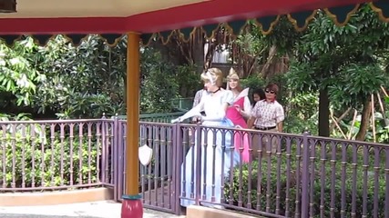 [hd] Hong Kong Disneyland - Princess Cinderella and Princess Aurora are coming!
