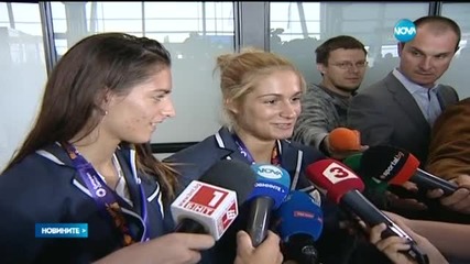 Завърнаха се медалистите ни от европейските игри в Баку