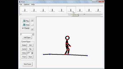 pivot - Stickman walking 