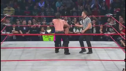 1st Twist of Hate on Matt Morgan