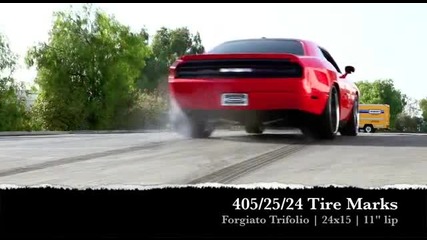 Dodge Challenger 2009 Forgiato Burnout 