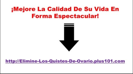 Como Eliminar Quistes En Los Ovarios