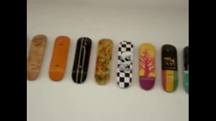 Mike Schneiders fingerboard collection 