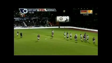 25.10.2009 Уест Хям - Арсенал 2 - 2