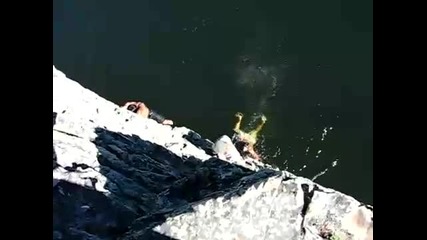 crazy backflip От скала