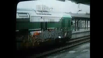 Graffiti Train Bomb Lisbon