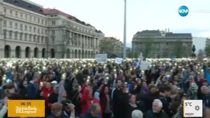 Десетки хиляди на протест в Унгария