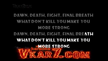 Metallica - Broken Beat and Scarred - karaoke instrumental 