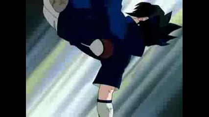 Sasuke използва Lion Combo в битката си с Yoroi