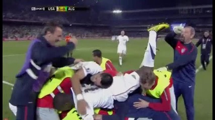 Usa 1 - 0 Algeria (goal Donovan) 