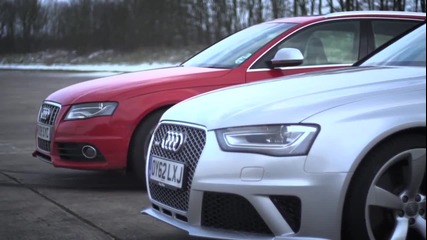 Revo Technik Audi S4 V6 vs Audi Rs4 V8