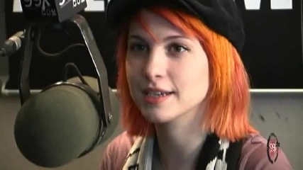 Hayley from Paramore 99x in Atlanta interview