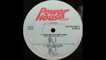 Cathy Dennis - Touch Me (all Night Long)(powerhouse)