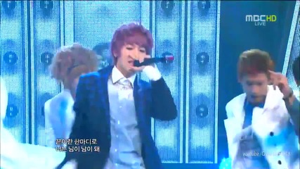 (hd) Teen Top - To you ~ Music Core (16.06.2012)