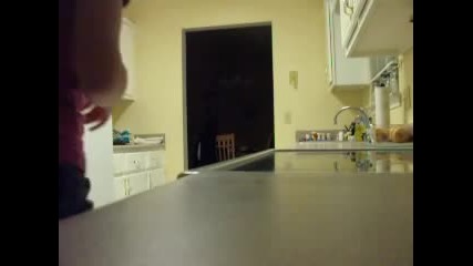 Prank on my mom with the sink sprayer!!!