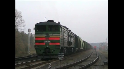 Локомотив- 2te10m пали и заминава.