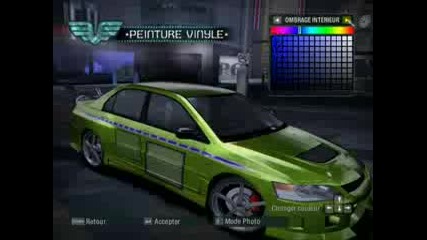 Mitsubishi Evo 2 Fast 2 Furious