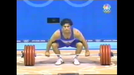 2004 Athens 94 kg C&j
