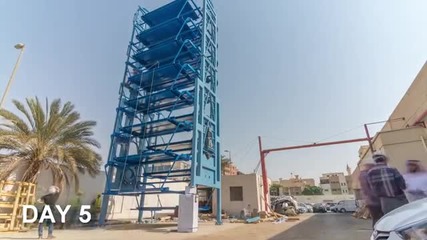 Ето как се строи първият смарт паркинг в Саудитска Арабия
