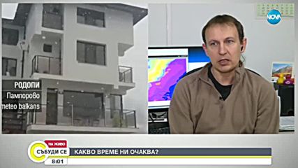Идва ли първият по-сериозен сняг?
