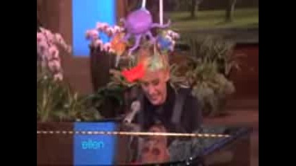 Ellen Sings with James Blunt and Justin Bieber 