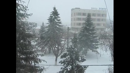 снежен ден - Стралджа - 09.03.2010 