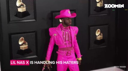 Lil Nas X claps back at homophobic rant against his Grammy outfit
