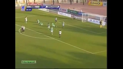 Първият гол на Жоазиньо в официален мач за Краснодар