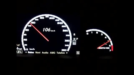 Mercedes S 65 Amg вдига 230 km/h
