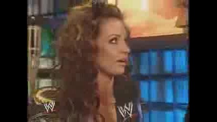 Интервю С Candice On Summerslam