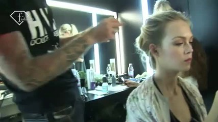 fashiontv Ftv.com - Milan W S S 11 - Dolce & Gabbana Backstage 